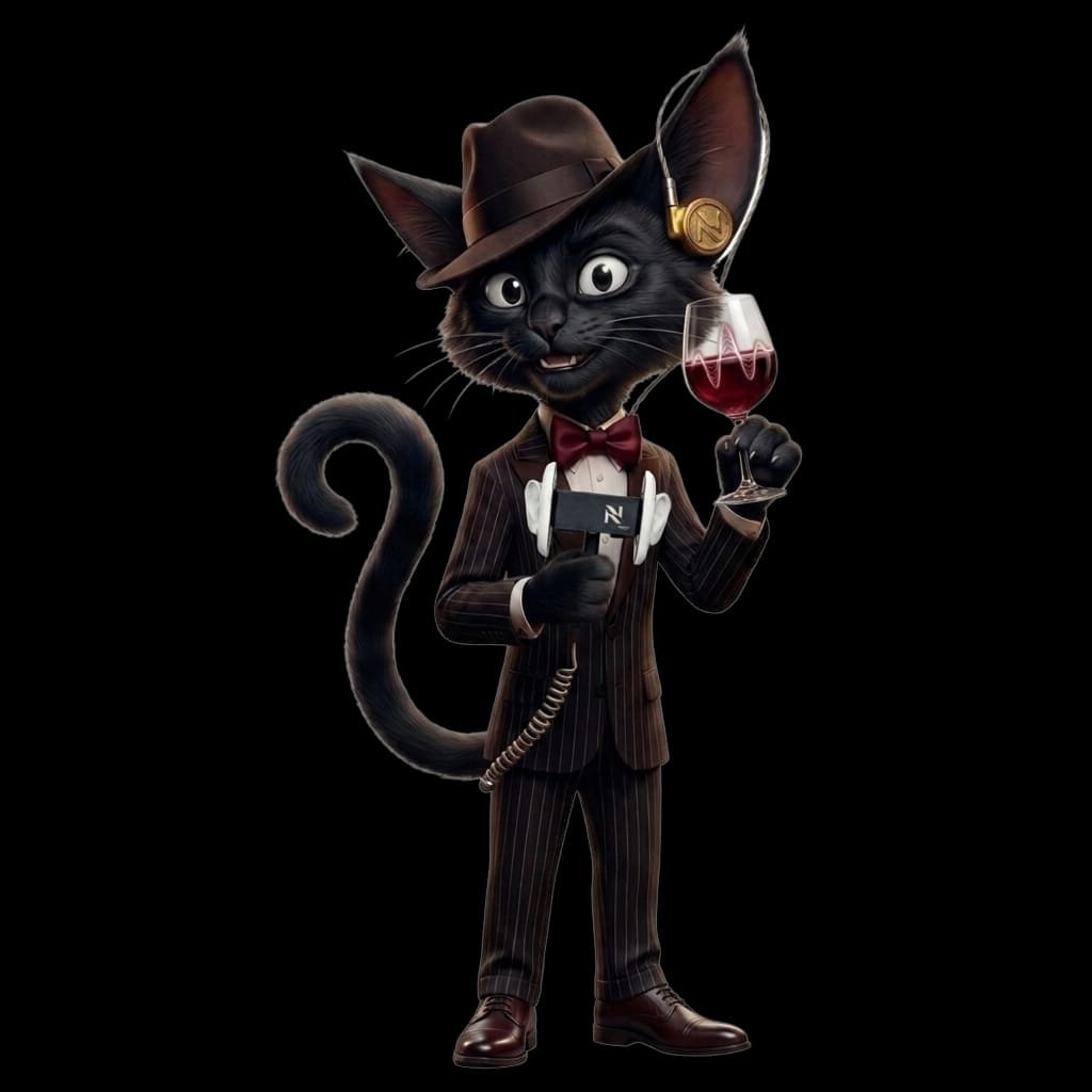The Audio Sommelier Cat